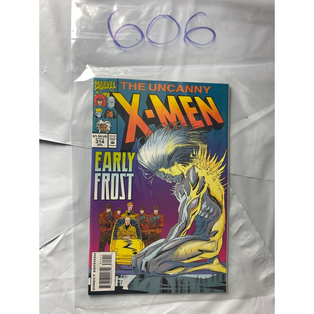 The Uncanny X-Men Comic Book Issue 314 Early Frost Marvel Comics July 1994